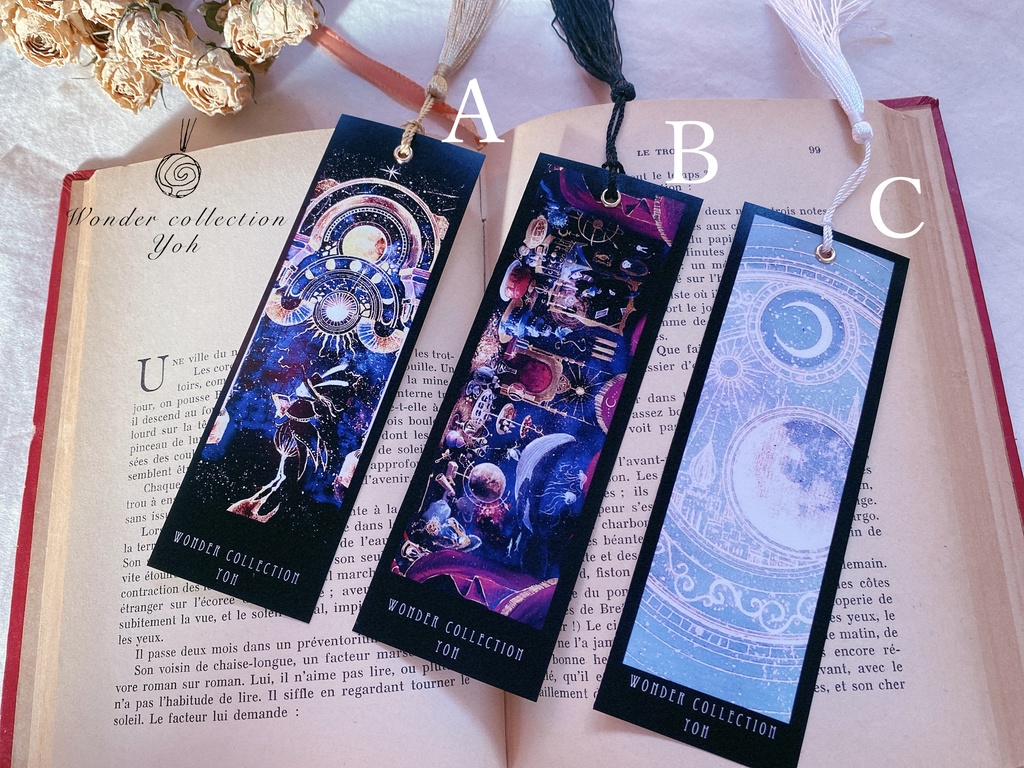 【タッセル付き】Bookmark