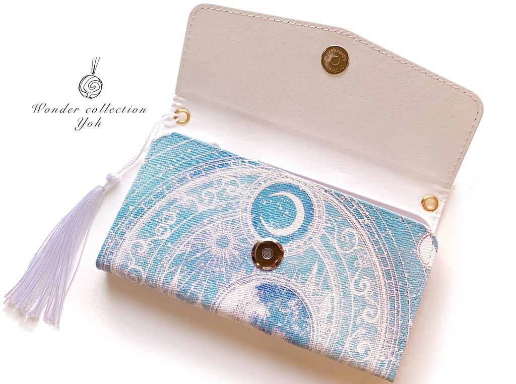 三つ折りケース・手帳型ケース【天使の星】