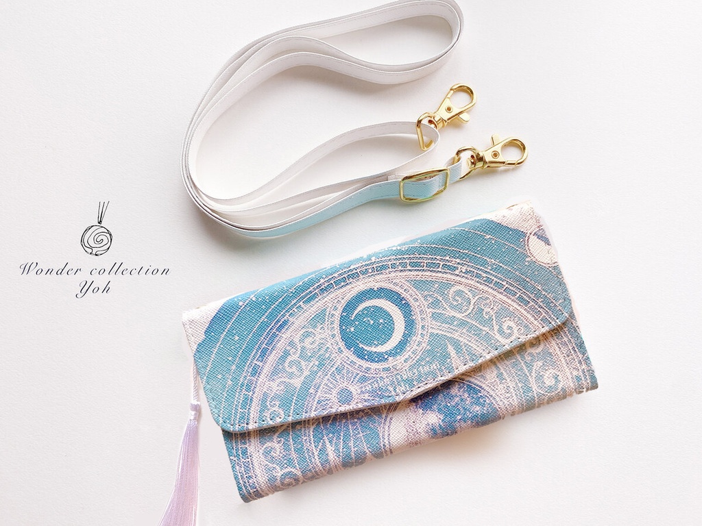 三つ折りケース・手帳型ケース【天使の星】