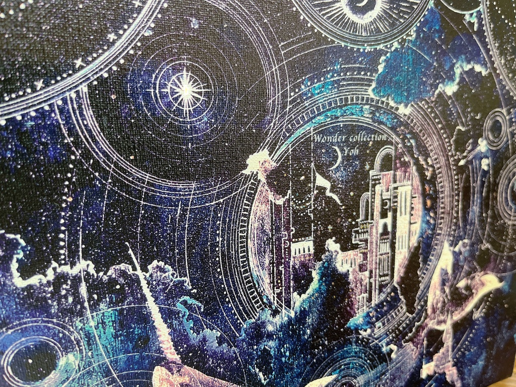 【-幻の海宙-】複製キャンバス F3サイズ