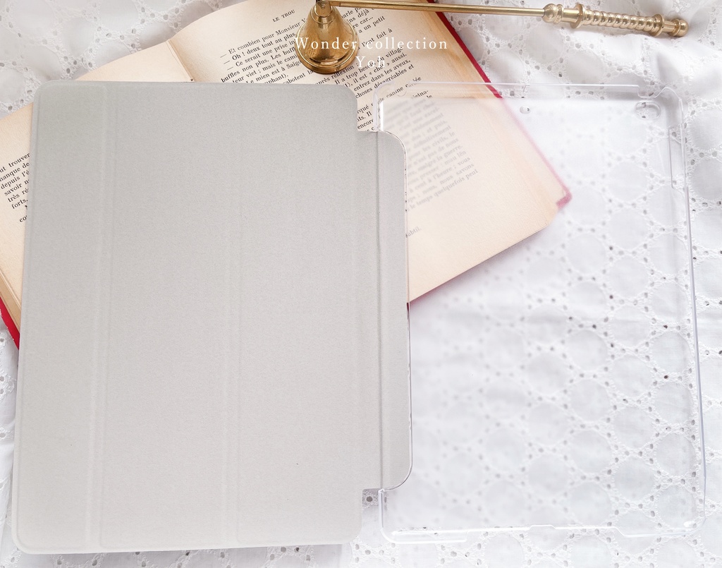 【天使の星】手帳型iPadケース(片面印刷/カメラ穴あり)