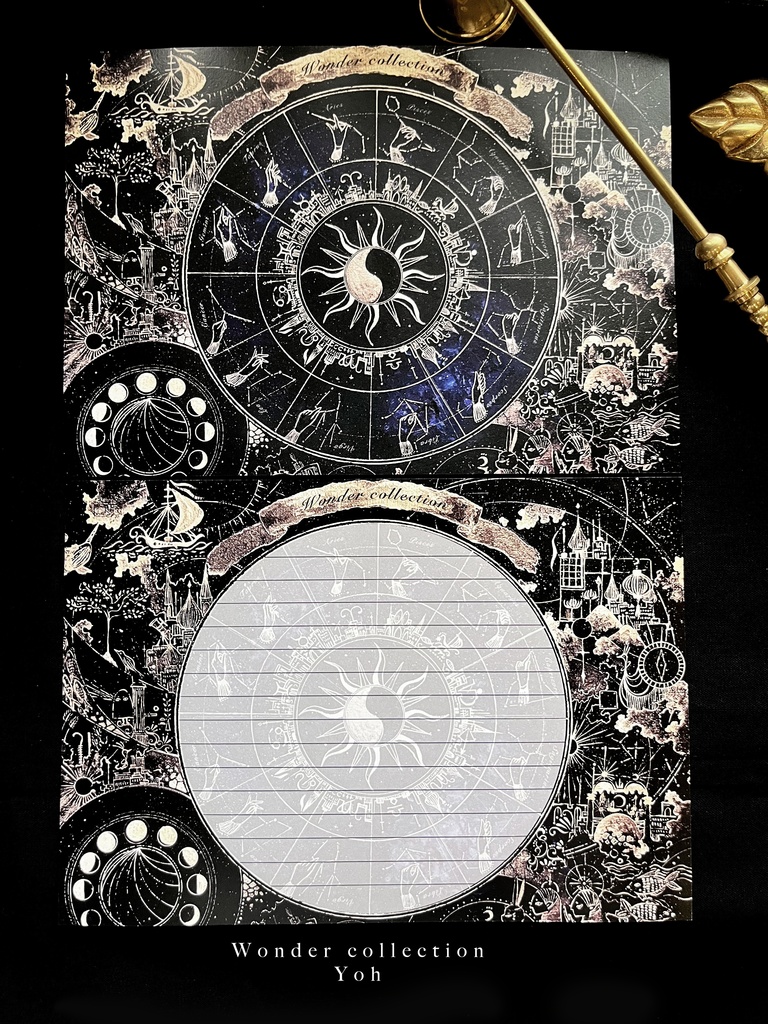 ♦︎レターセット♦︎天体の魔法