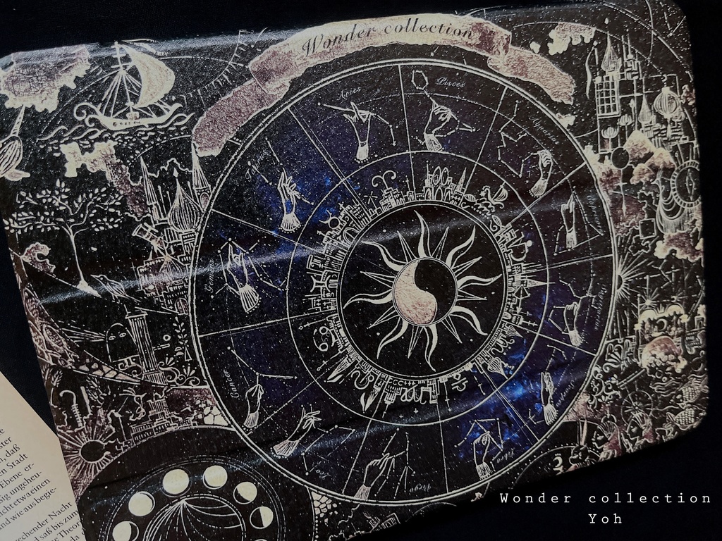 【天体の魔法】手帳型iPadケース(片面印刷/カメラ穴あり)