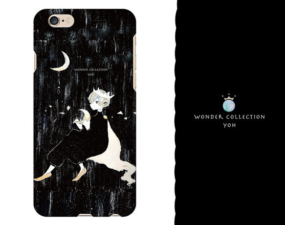 月黒王子 iPhoneハードケース