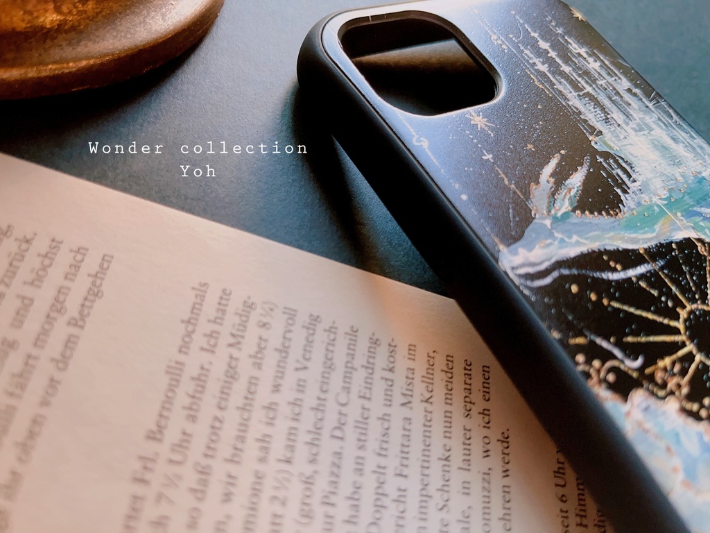 【衝撃に強いグリップケース】iPhoneケース 〈Dragon moon〉