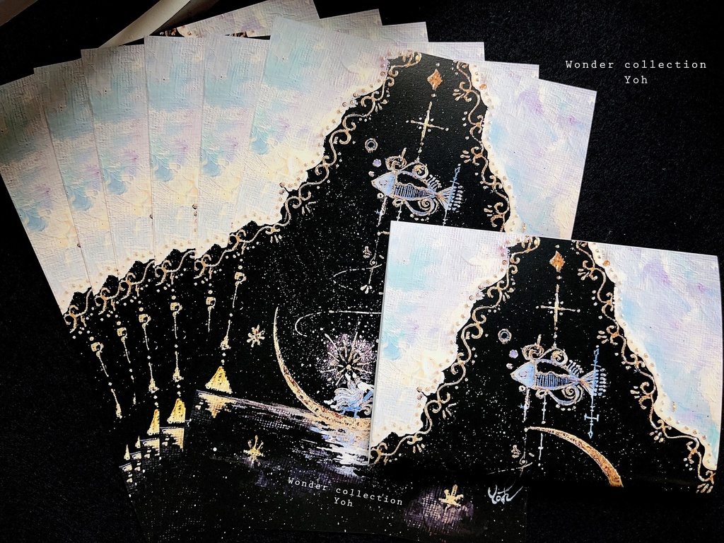 ♦︎レターセット♦︎-Moon Fish-