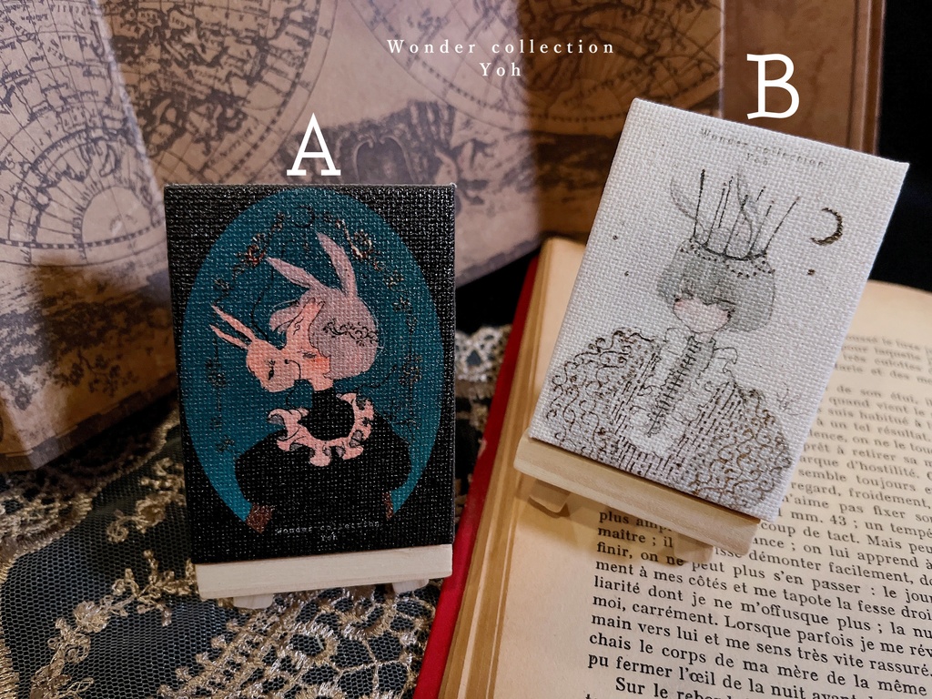 ♢複製ミニキャンバス(イーゼル付き)