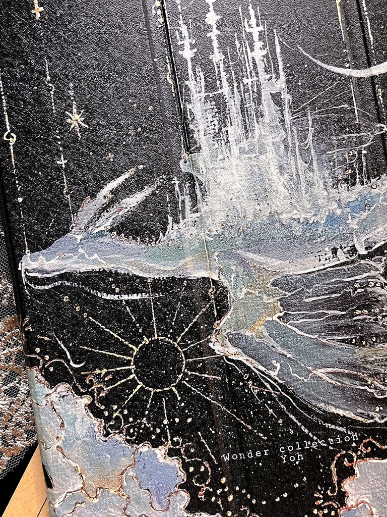 【-Dragon moon-】手帳型iPadケース(片面印刷/カメラ穴あり)