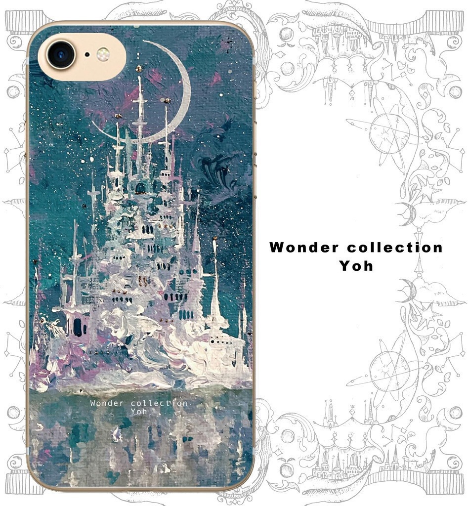 iPhoneハードケース【Moon castle】