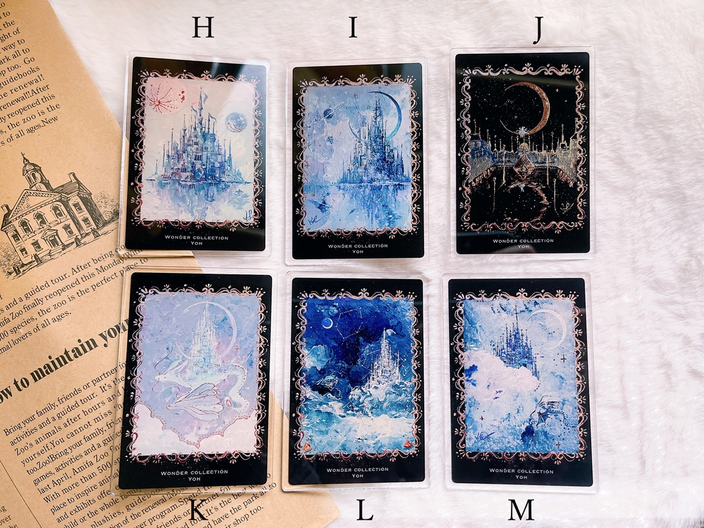 NEW♤【アクリルカード H / I / J / K / L / M 】♤