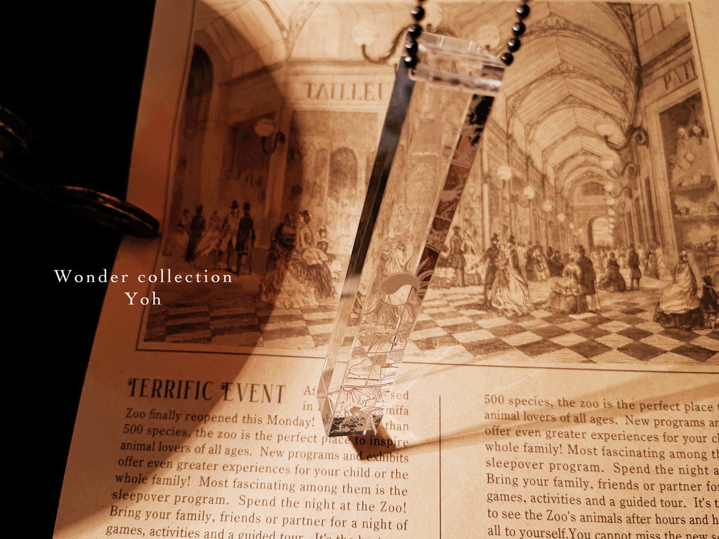 ♔-Wonder clear keychain-クリアキーホルダー♔