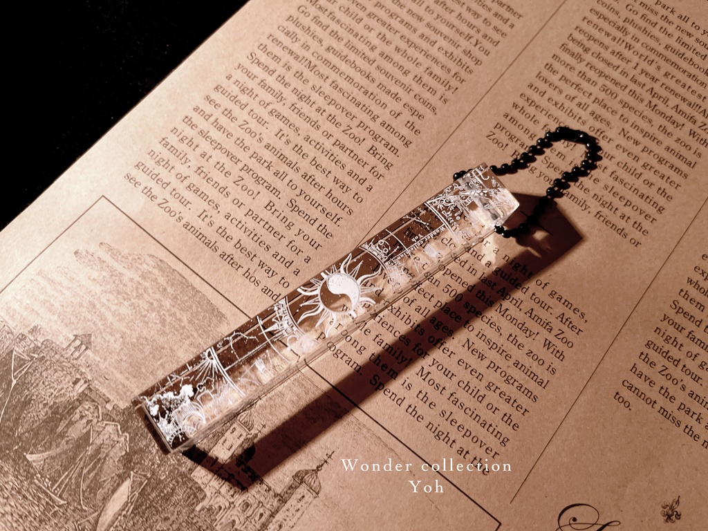 ♔-Wonder clear keychain-クリアキーホルダー♔