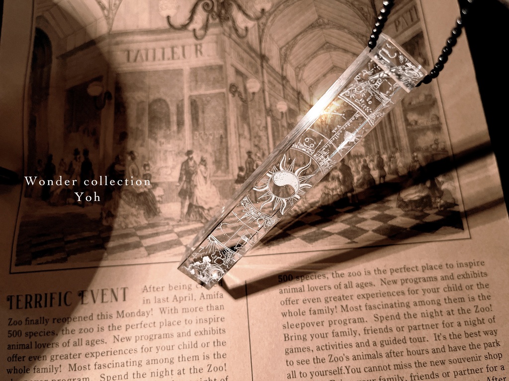 ♔-Wonder clear keychain-クリアキーホルダー♔