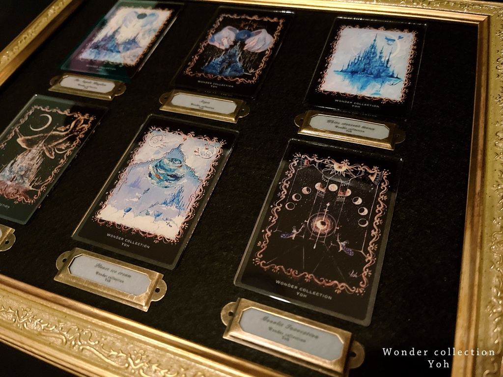 3/27〜4/1まで予約販売♢額入りアクリルカード6種セット♢