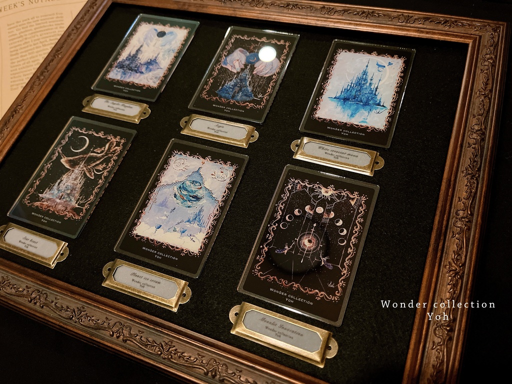 3/27〜4/1まで予約販売♢額入りアクリルカード6種セット♢