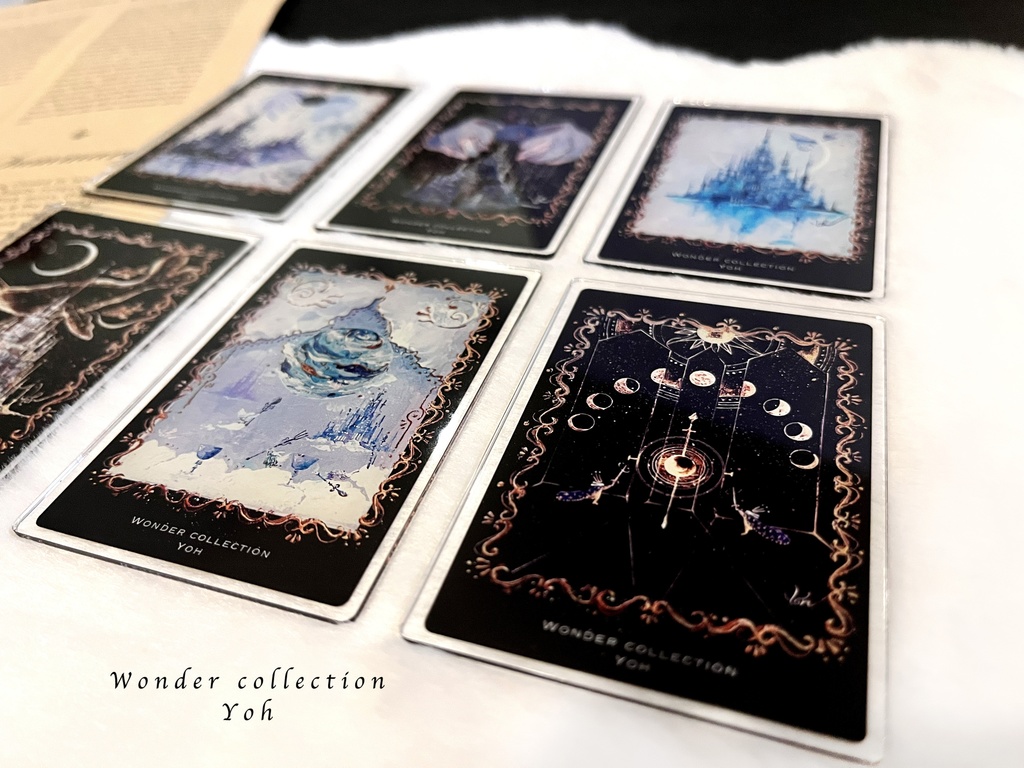 NEW♤【アクリルカード N /O/ P/ Q / R / S 】