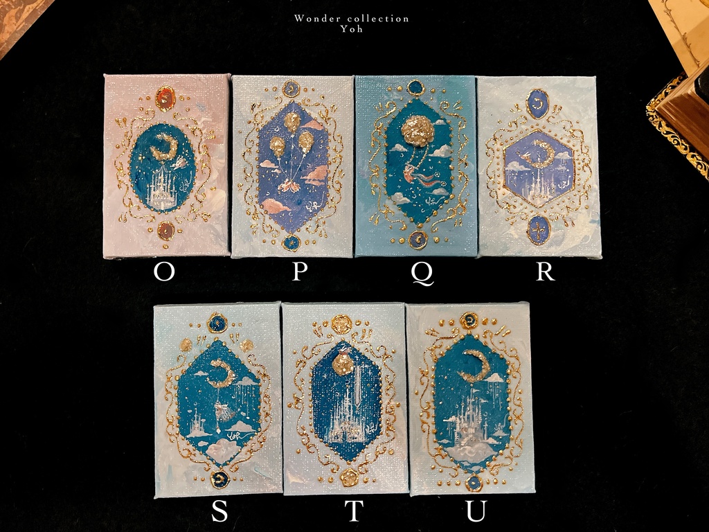 【原画】-縦長ミニキャンバス-