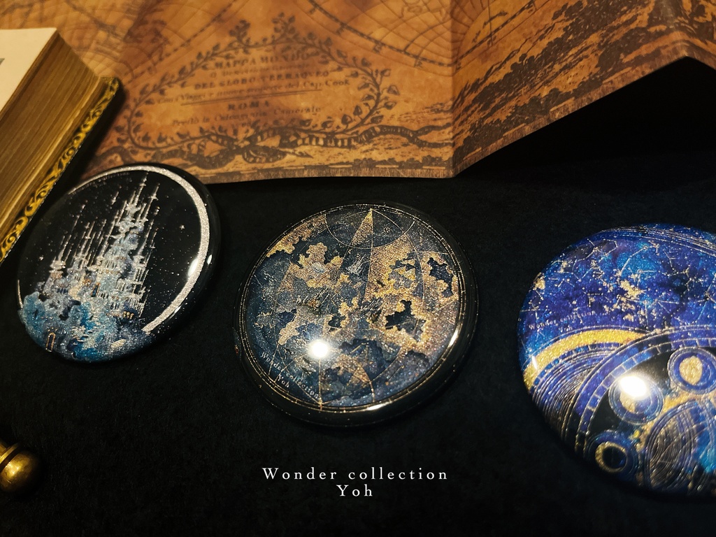 ⚜グリッター缶バッチ⚜ -Φ57mm-