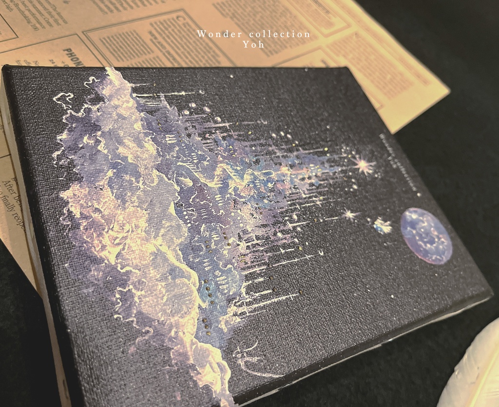 【-Ice castle-】複製キャンバス F0サイズ