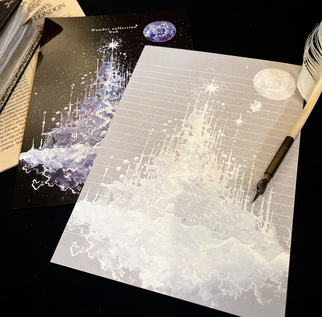 ♦︎レターセット♦︎Ice castle