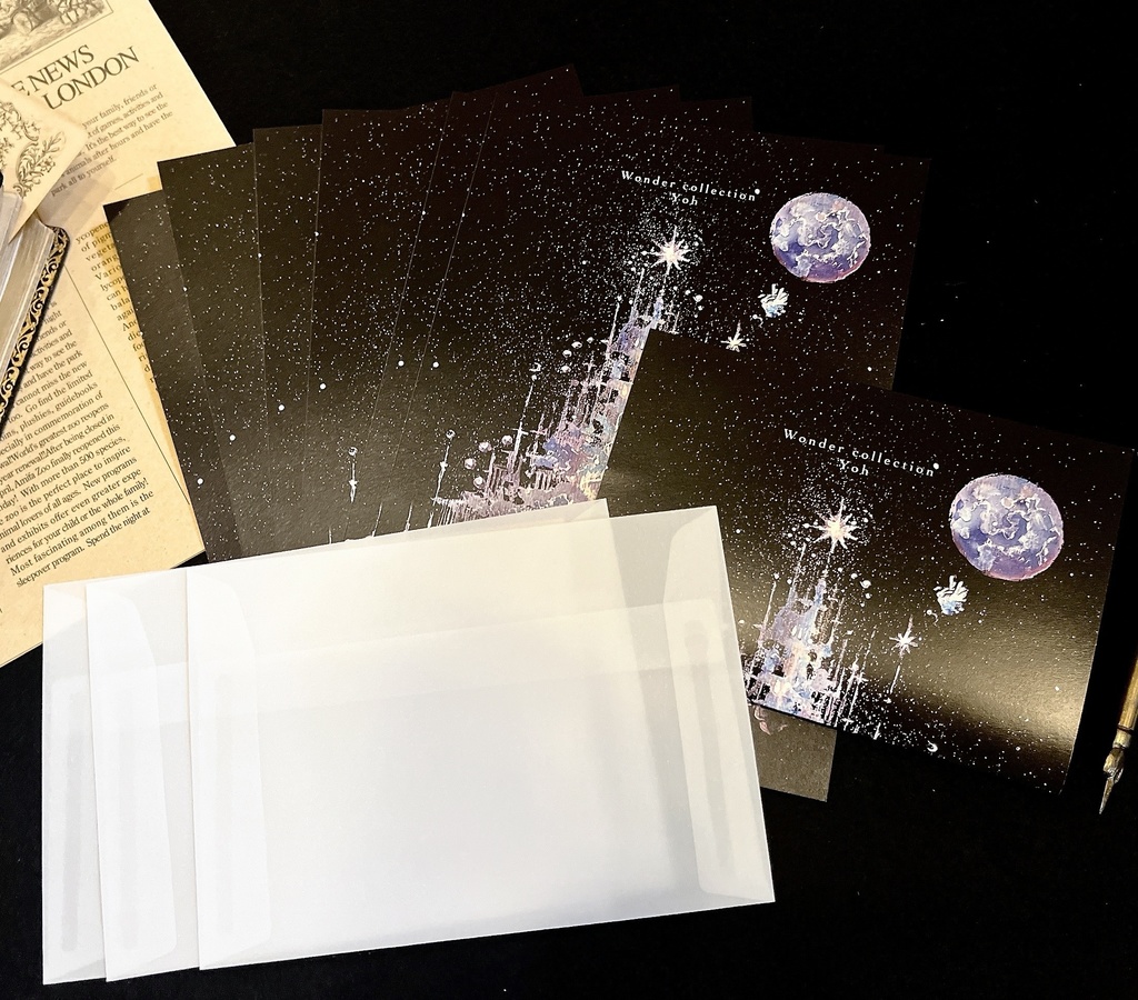 ♦︎レターセット♦︎Ice castle