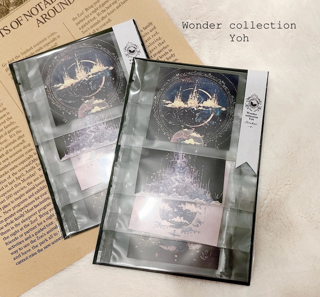 Wonder シール-4枚セット-