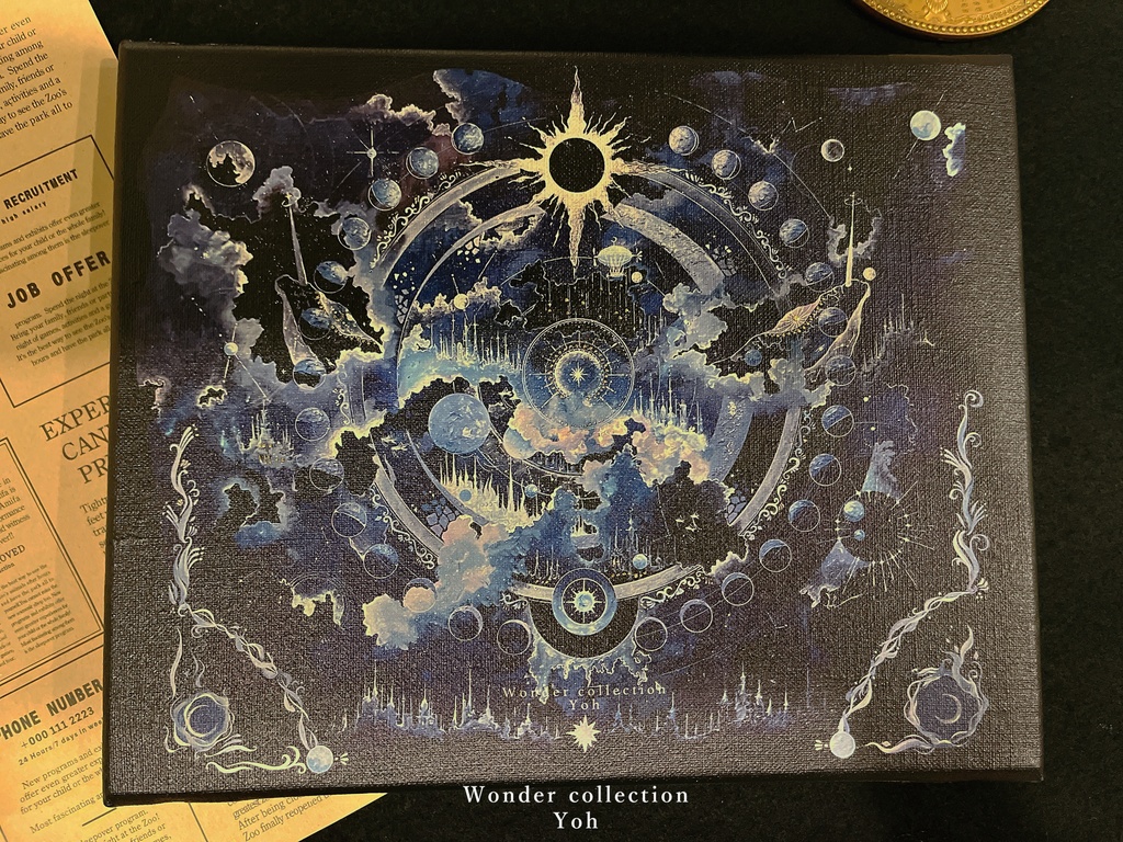 【-Rêverie étoilée-】複製キャンバス F3サイズ