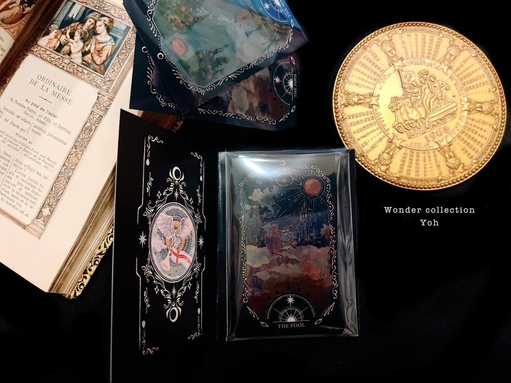 ✦小さなタロットクリアカード✦