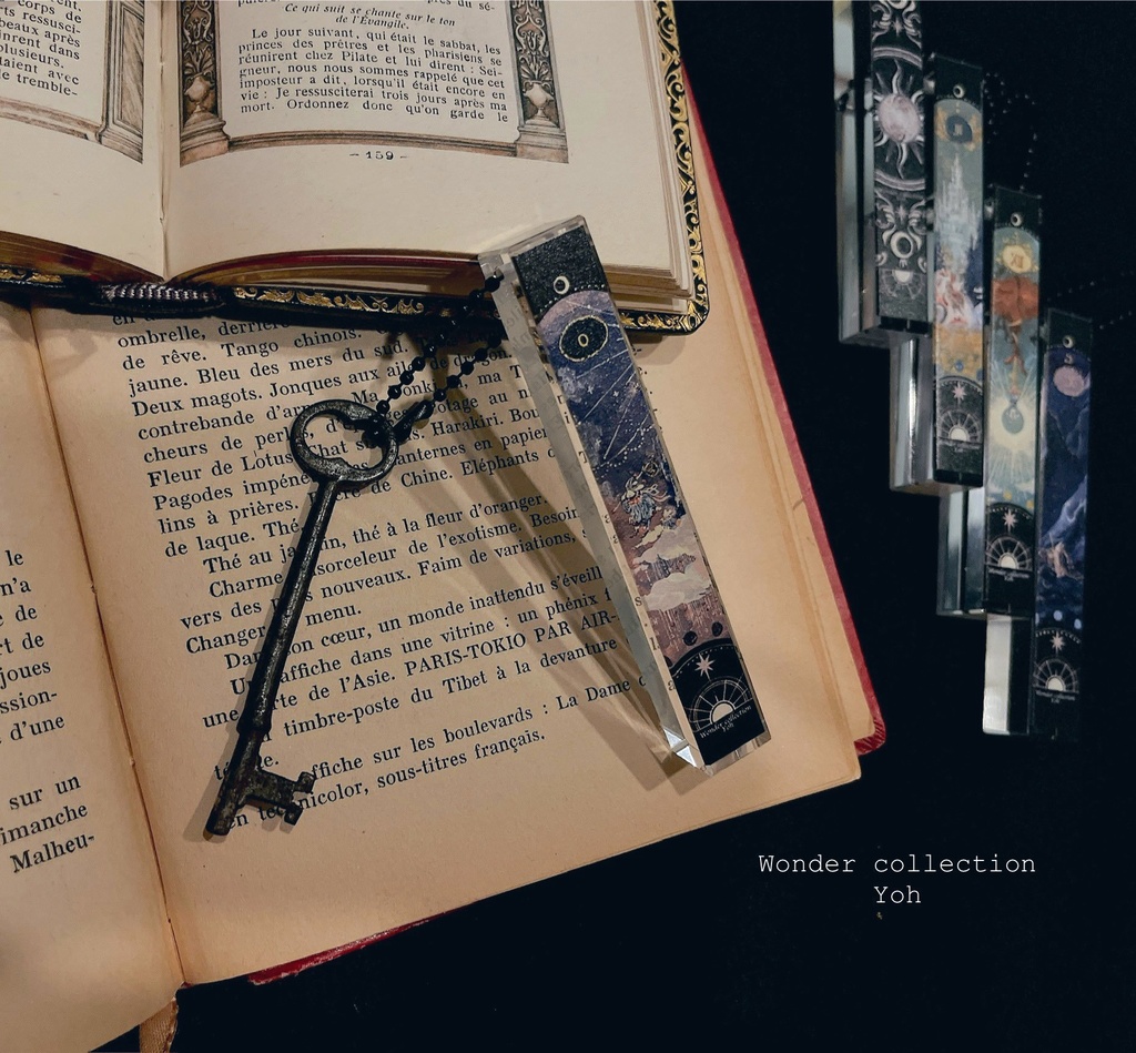 【予約販売品8/28〜9/1日まで予約販売】♔-Tarot room keychain-クリアキーホルダー♔