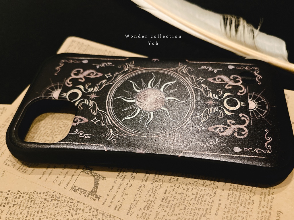 【衝撃に強いグリップケース】iPhoneケース〈タロットメインデザイン〉