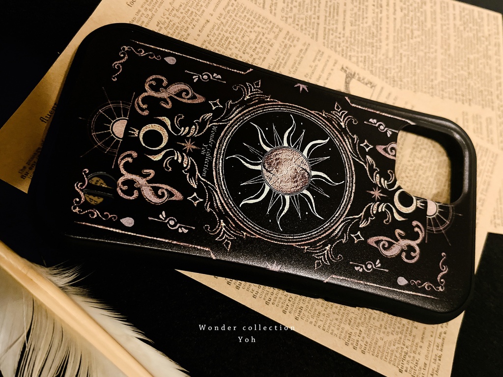 【衝撃に強いグリップケース】iPhoneケース〈タロットメインデザイン〉