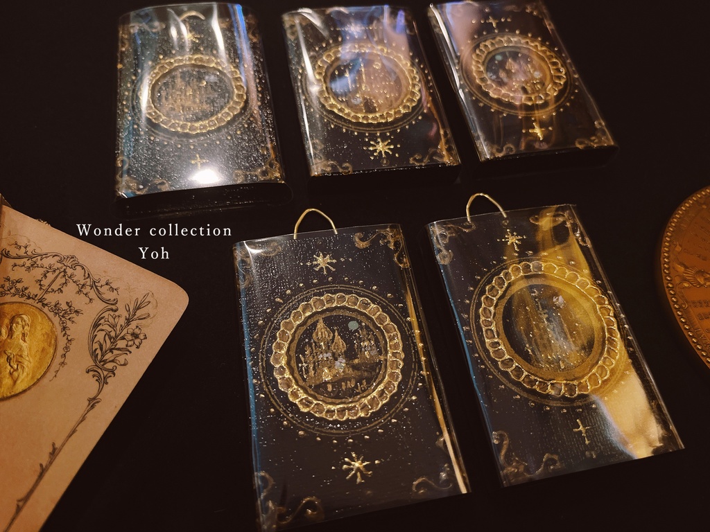 【原画】魔法カードのような縦長キャンバス