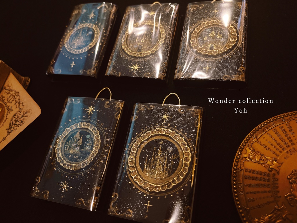 【原画】魔法カードのような縦長キャンバス