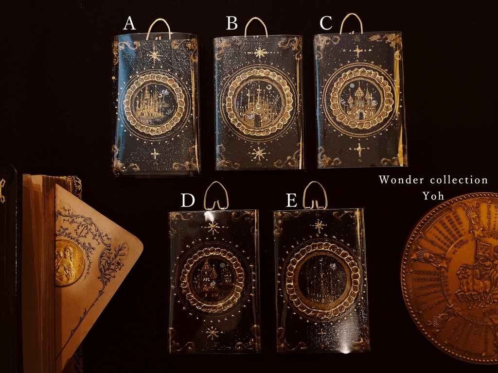 【原画】魔法カードのような縦長キャンバス