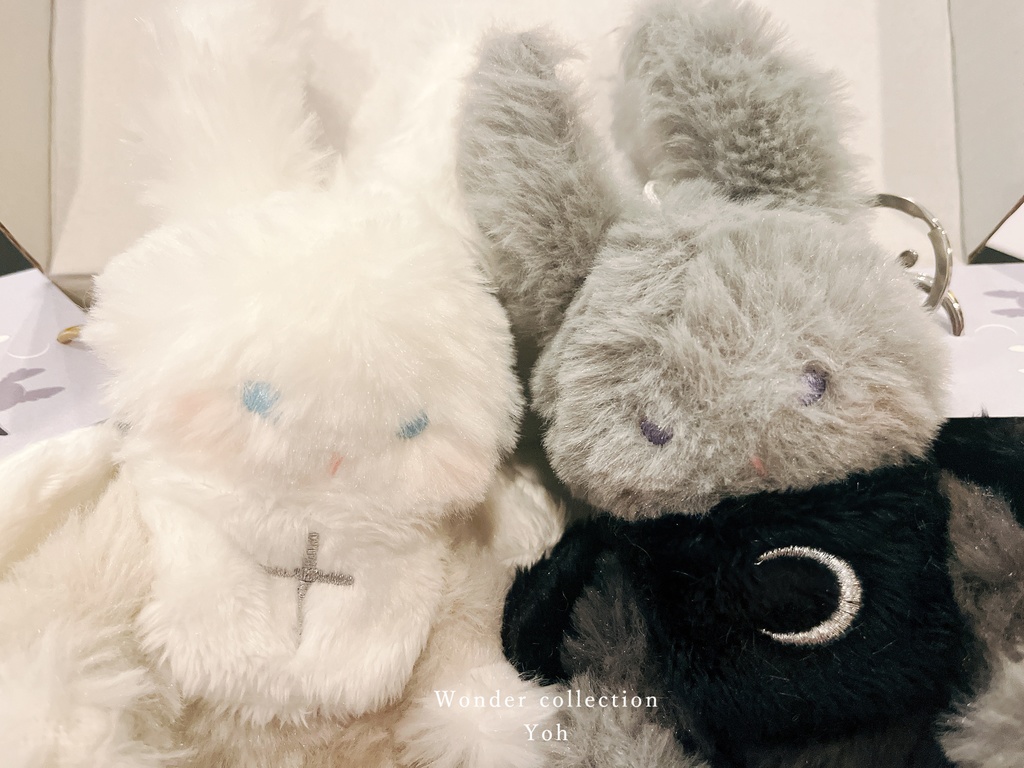 🐰---天使エルラビ・悪魔デビラビぬいぐるみ---🐰