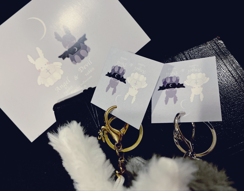 🐰---天使エルラビ・悪魔デビラビぬいぐるみ---🐰