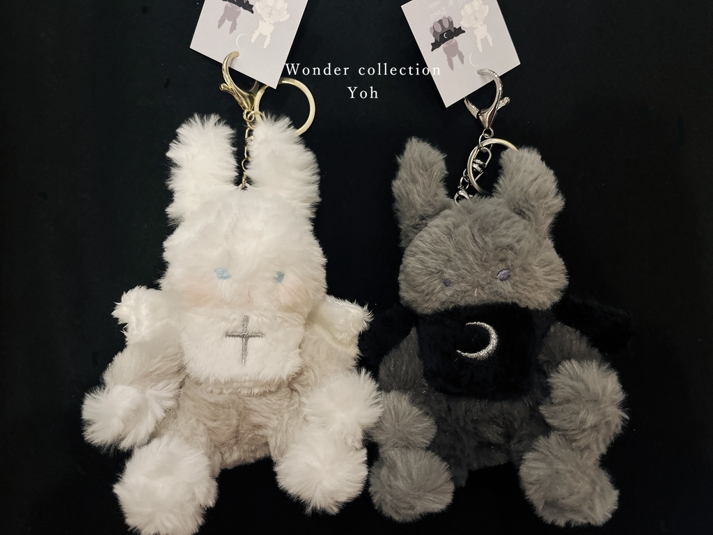 🐰---天使エルラビ・悪魔デビラビぬいぐるみ---🐰