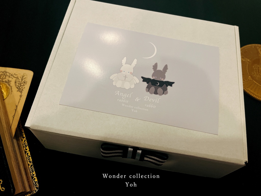 🐰---天使エルラビ・悪魔デビラビぬいぐるみ---🐰