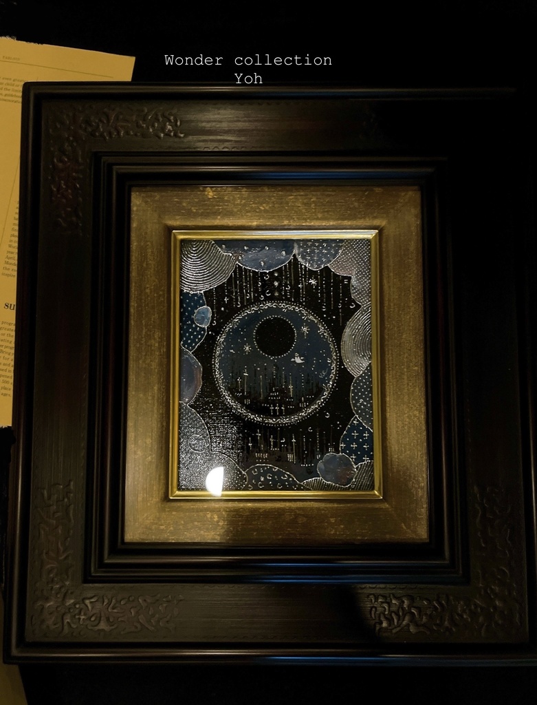 【原画】額入り原画--Ghost planet--