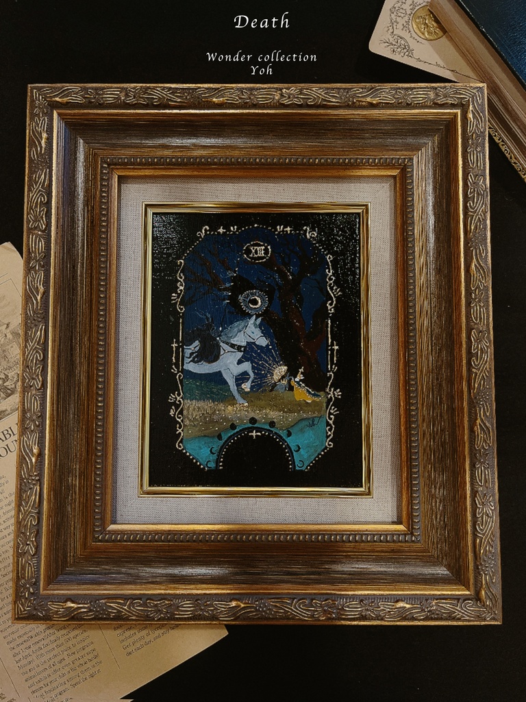 【原画】額入り原画--XIII. Death--