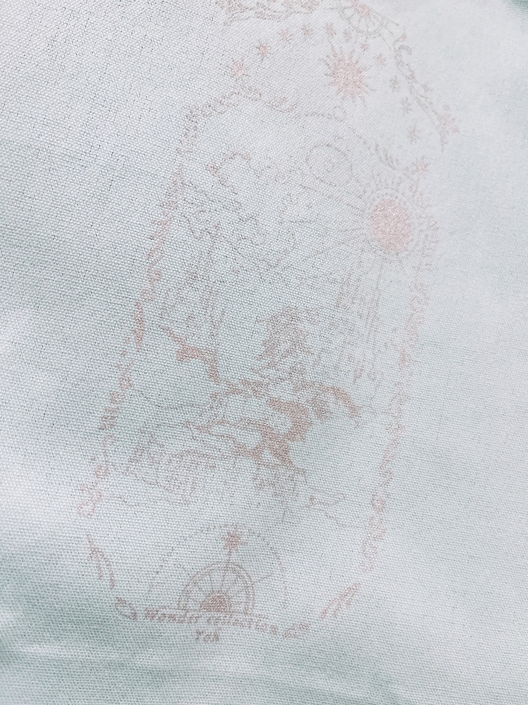 ♢トートバッグ〈ブラック/ライトブルー〉