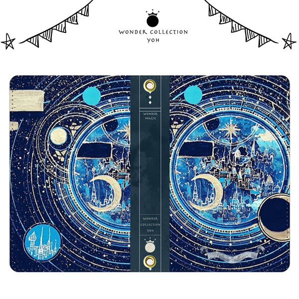 星の魔法書 パスポートケース