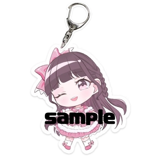 ちびにゃんキーホルダー(2023年生誕衣装)