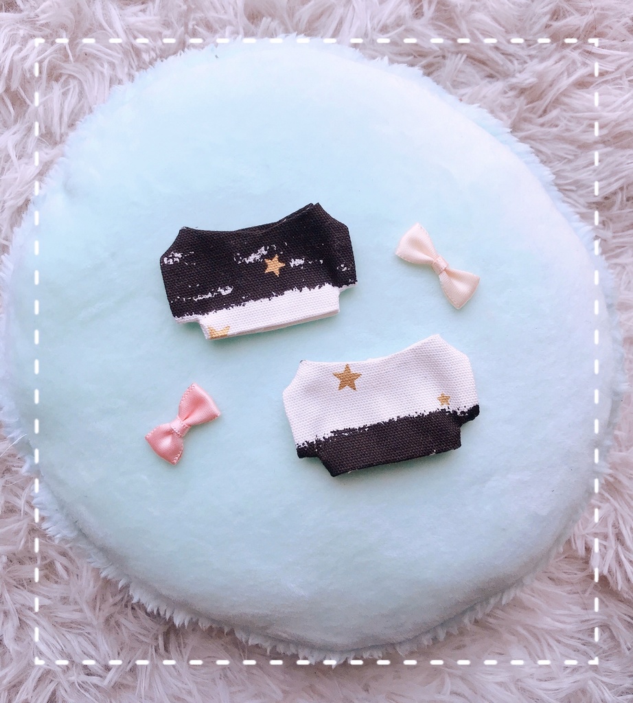 星☆Tシャツ 2種(ぬい服)