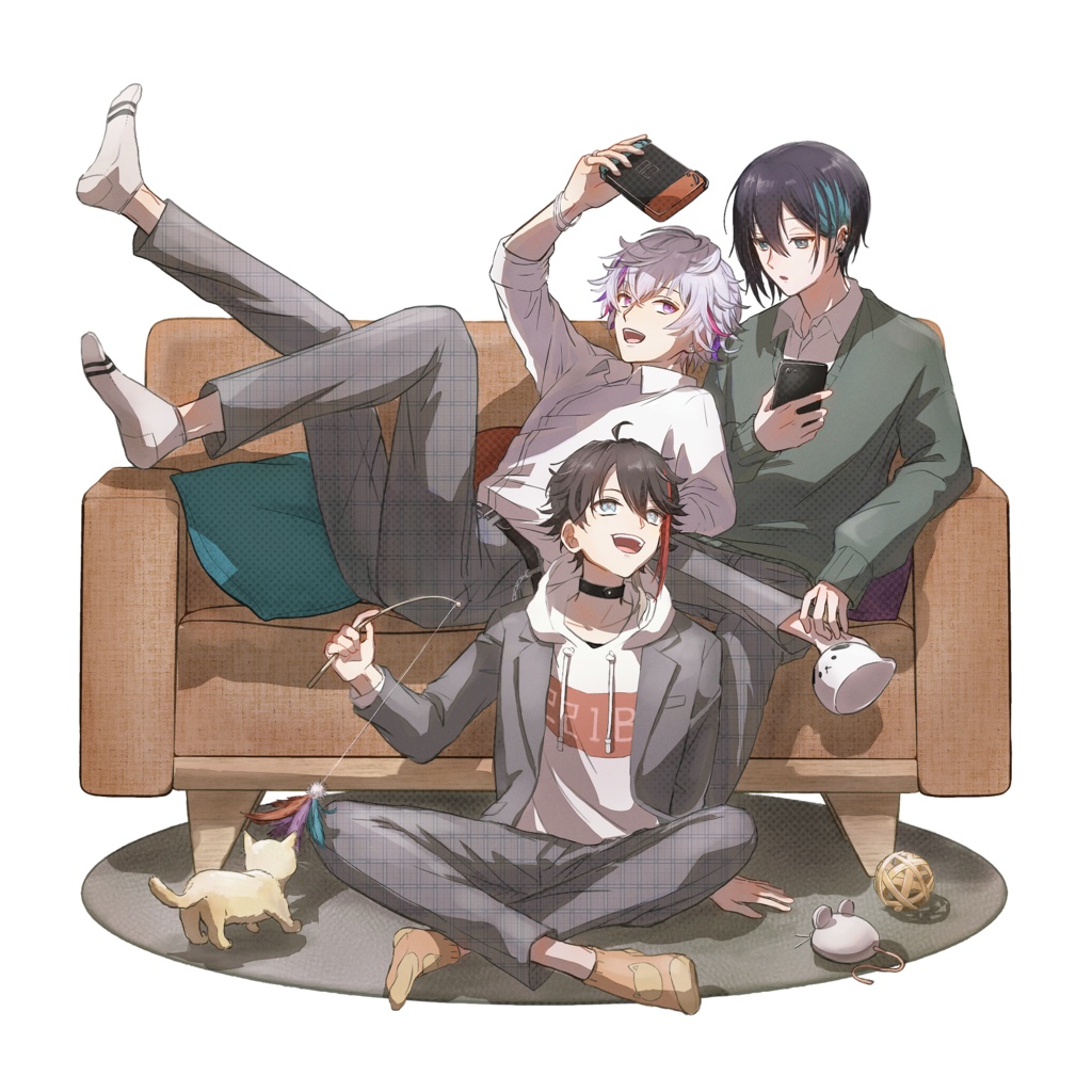 【非公式】メッシャーズ 学パロアクリルスタンド(学生ver./教師ver.)