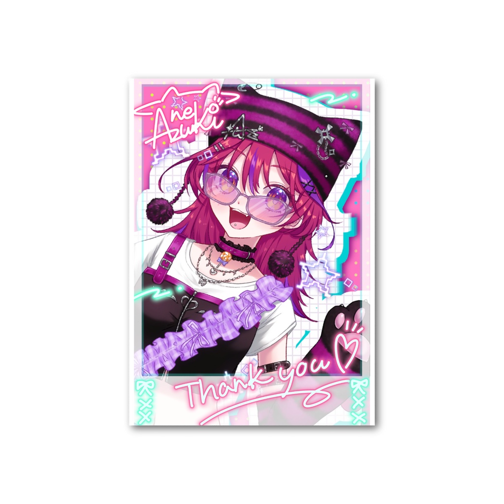 3周年記念フォト風カード