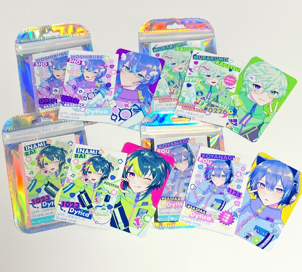 チェキ&トレカ風カード