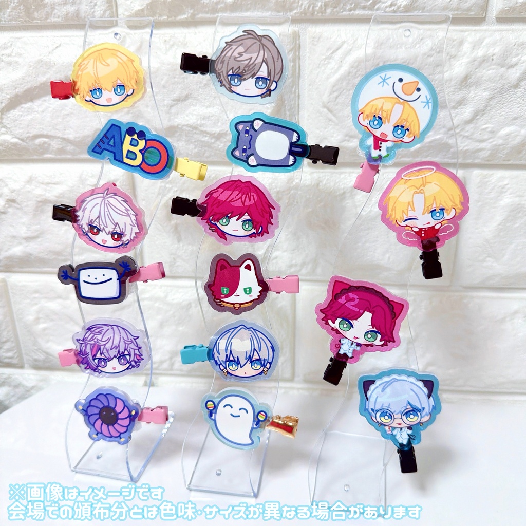 【6月以降発送】ヘアクリップ 葛葉