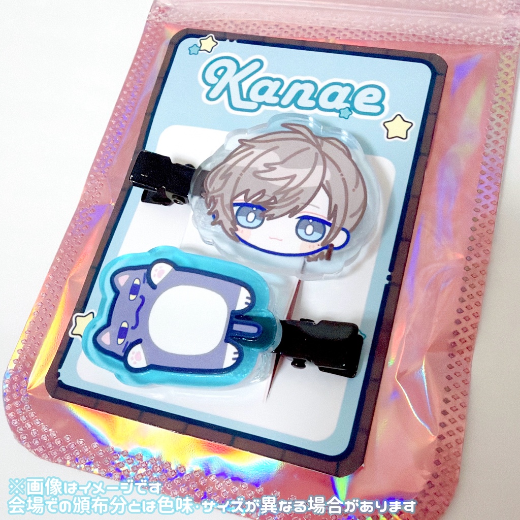 【6月以降発送】ヘアクリップ 叶