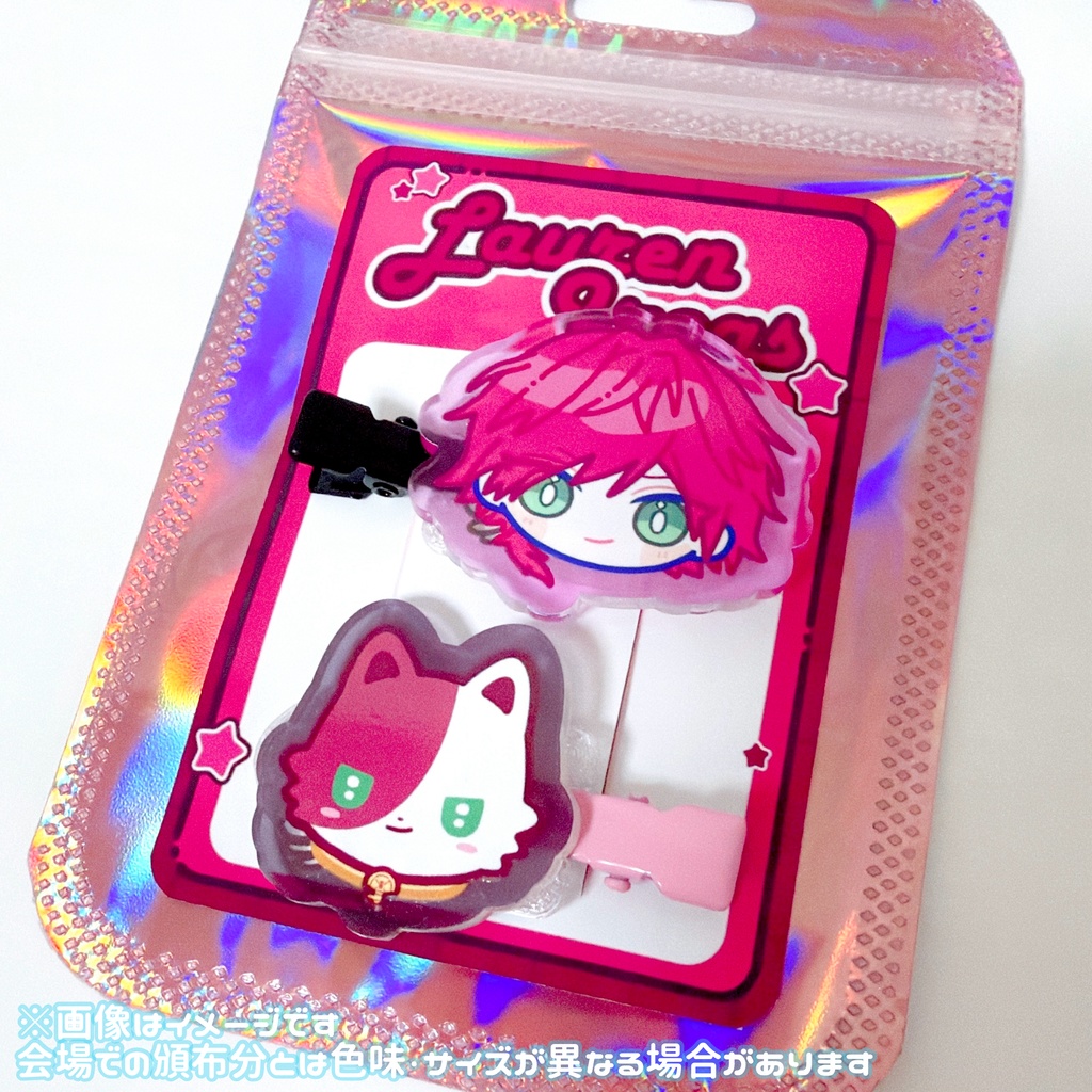 【6月以降発送】ヘアクリップ ローレン・イロアス
